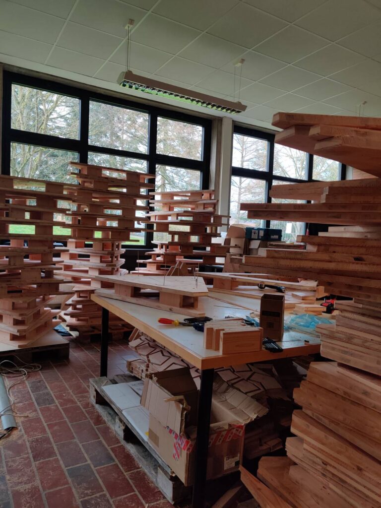 MID builds TH OWL Pavilion \ Landesgartenschau Höxter 2023